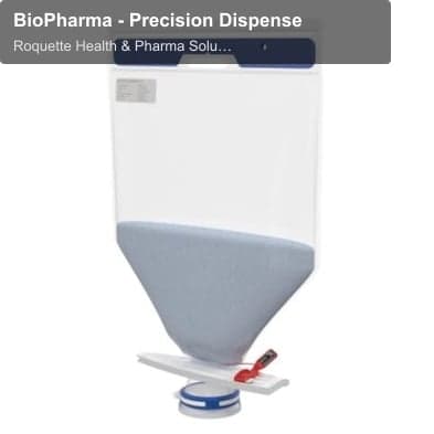 Roquette Health & Pharma Solutions sell "BioPharma - Precision Dispense"