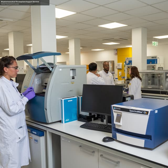 Intertek Pharmaceutical Services sell "Biopharmaceutical Development Support Services"