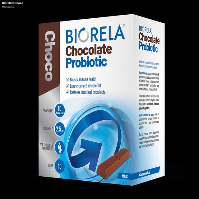 Milsing d.o.o. sell "Biorela® Choco"