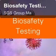 SGS Group Management SA sell "Biosafety Testing"