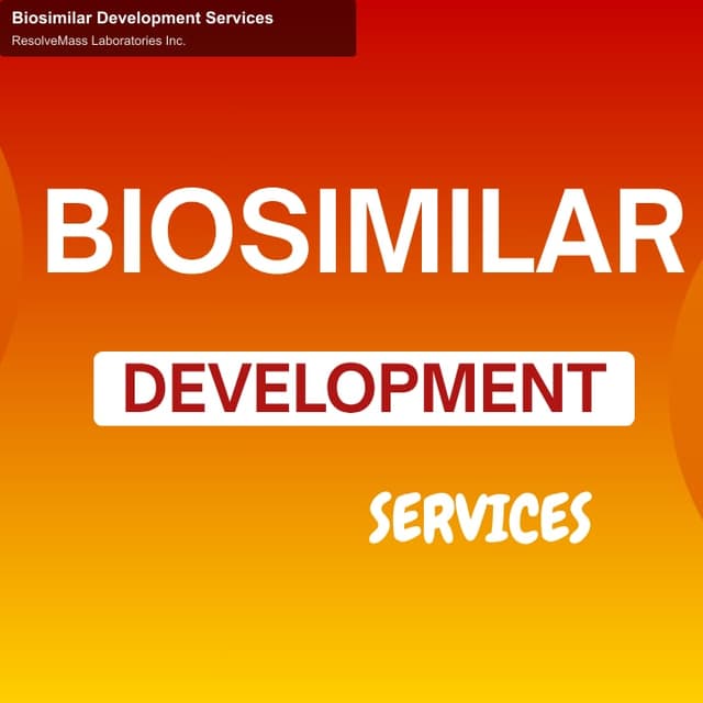 ResolveMass Laboratories Inc. sell "Biosimilar Development Services"