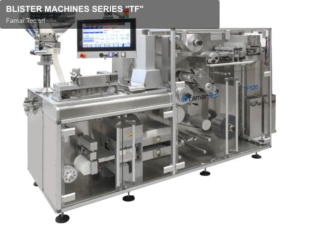 Famar Tec srl sell "BLISTER MACHINES SERIES "TF""