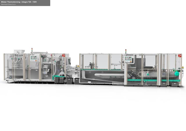Marchesini Group S.p.A. sell "Blister Thermoforming - Integra 720 - 720V"