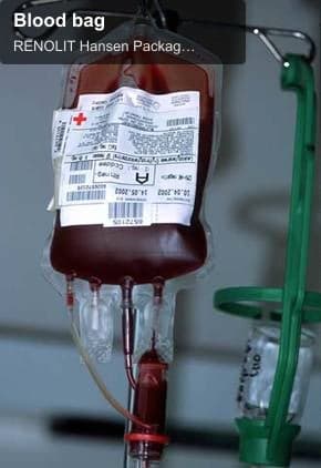 RENOLIT Hansen Packaging Tech(BJ) Ltd. sell "Blood bag"
