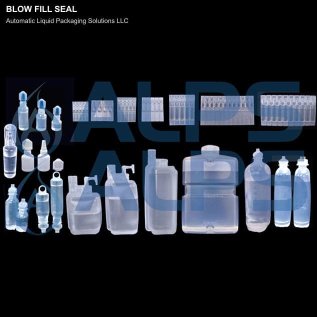 Automatic Liquid Packaging Solutions LLC sell "BLOW FILL SEAL"