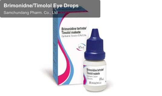 Samchundang Pharm. Co., Ltd sell "Brimonidne/Timolol Eye Drops"