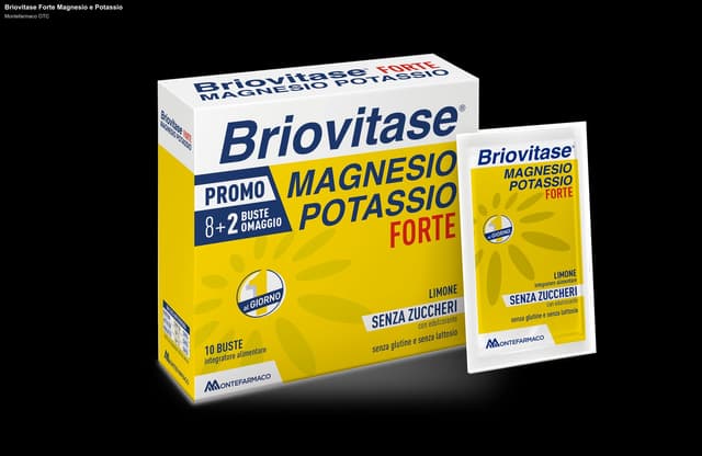 Montefarmaco OTC sell "Briovitase Forte Magnesio e Potassio"