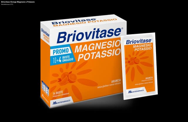 Montefarmaco OTC sell "Briovitase Orange Magnesio e Potassio"