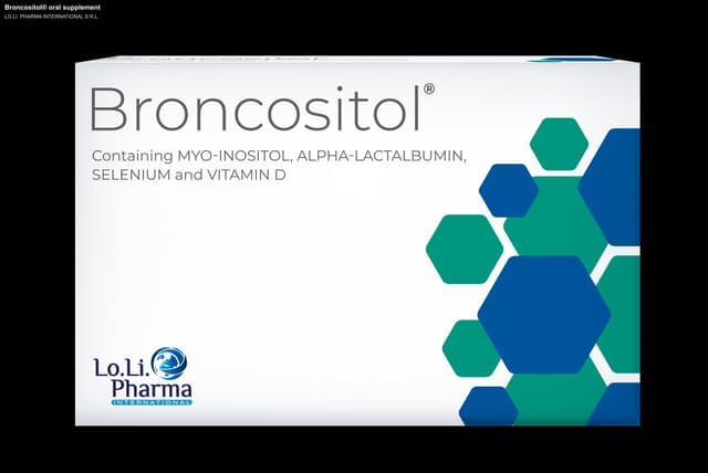 LO.LI. PHARMA INTERNATIONAL S.R.L. sell "Broncositol® oral supplement"