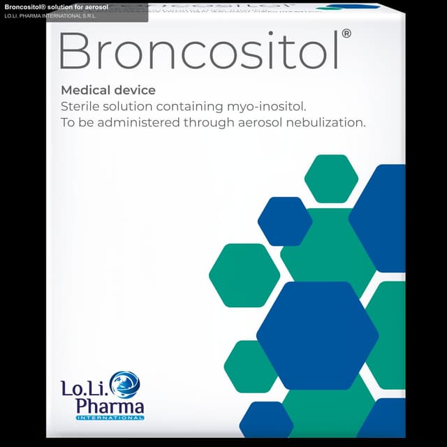 LO.LI. PHARMA INTERNATIONAL S.R.L. sell "Broncositol® solution for aerosol"