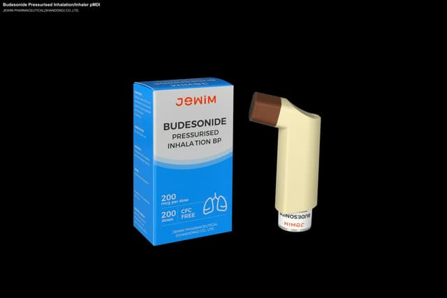 JEWIM PHARMACEUTICAL(SHANDONG) CO.,LTD. sell "Budesonide Pressurised Inhalation/Inhaler pMDI"