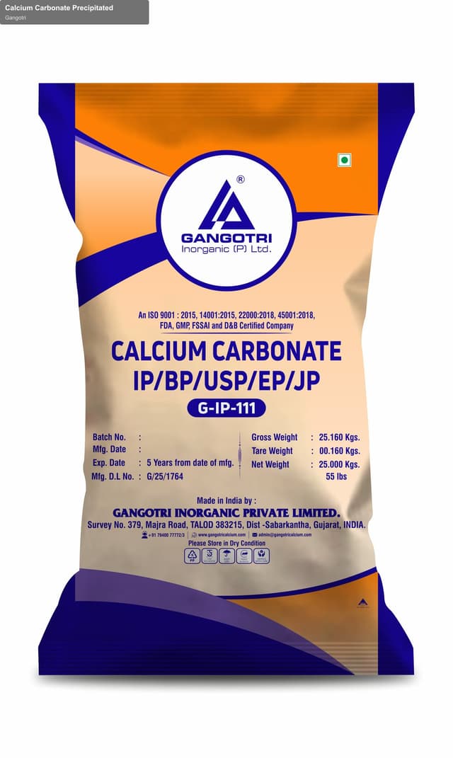 Gangotri sell "Calcium Carbonate Precipitated"