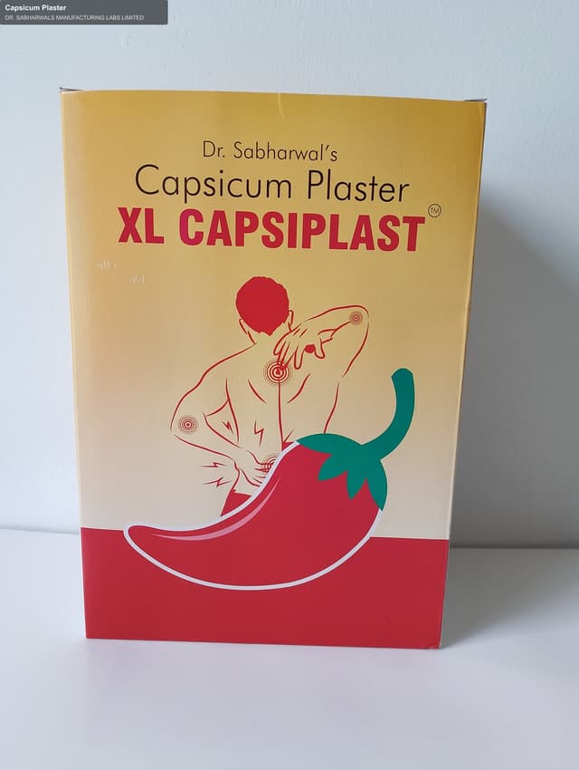 DR. SABHARWALS MANUFACTURING LABS LIMITED sell "Capsicum Plaster"