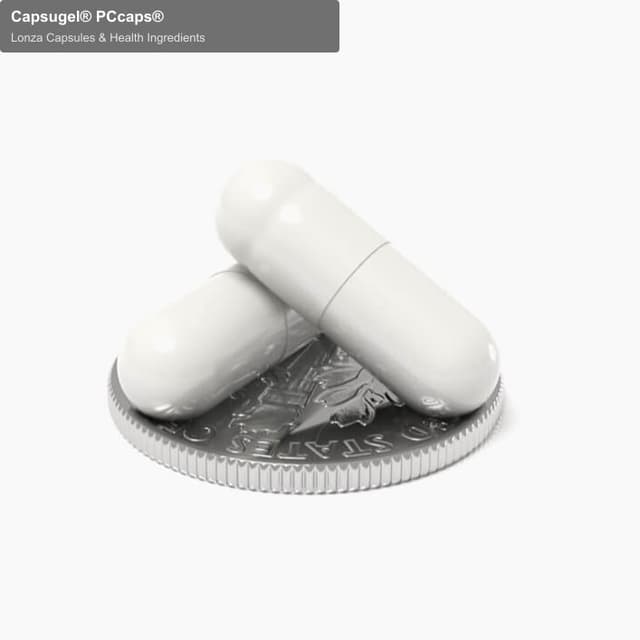 Lonza Capsules & Health Ingredients sell "Capsugel® PCcaps®"