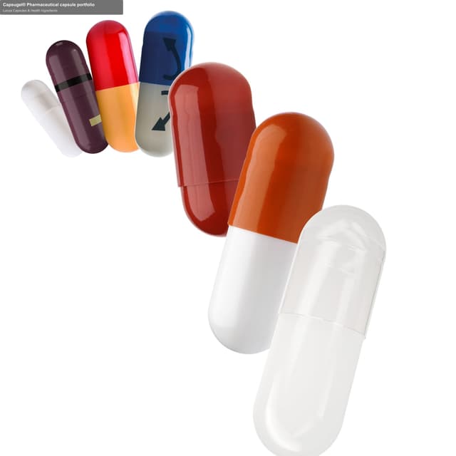 Lonza Capsules & Health Ingredients sell "Capsugel® Pharmaceutical capsule portfolio"