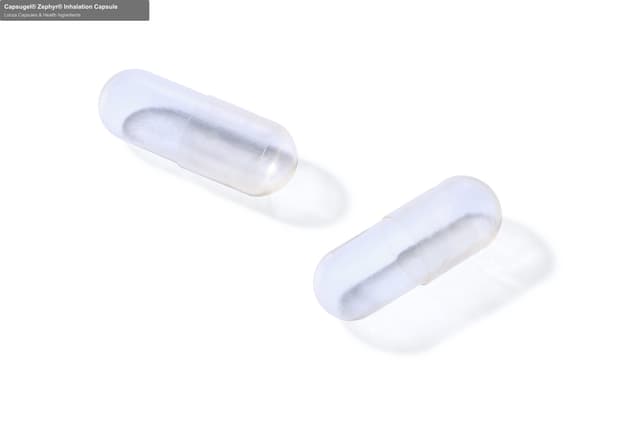 Lonza Capsules & Health Ingredients sell "Capsugel® Zephyr® Inhalation Capsule"