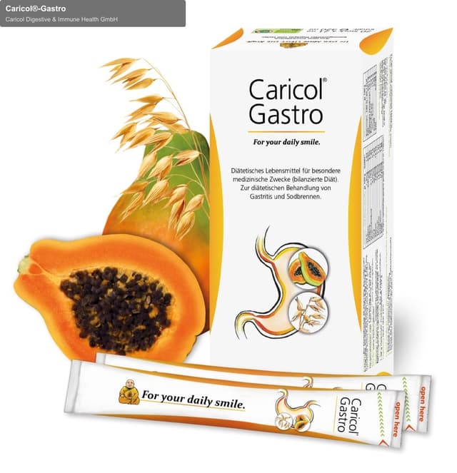 Caricol Digestive & Immune Health GmbH sell "Caricol®-Gastro"