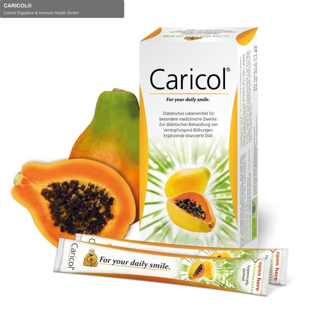 Caricol Digestive & Immune Health GmbH sell "CARICOL®"