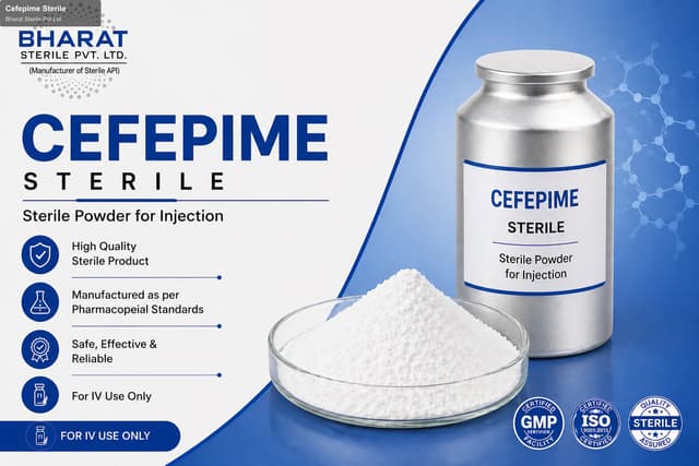 Bharat Sterile Pvt Ltd sell "Cefepime Sterile"