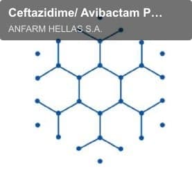 ANFARM HELLAS S.A. sell "Ceftazidime/ Avibactam Pd.C.S.Inf (2+0.5)g/vial"