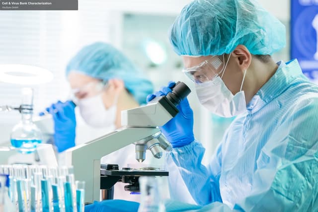 ViruSure GmbH sell "Cell & Virus Bank Characterization"