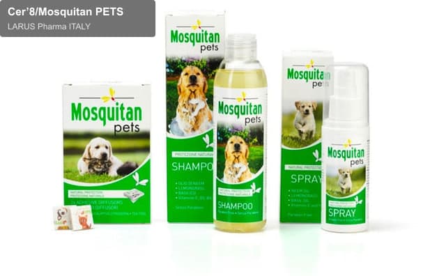 LARUS Pharma ITALY sell "Cer’8/Mosquitan PETS"