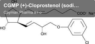 Cayman Pharma s.r.o sell "CGMP (+)-Cloprostenol (sodium salt)"