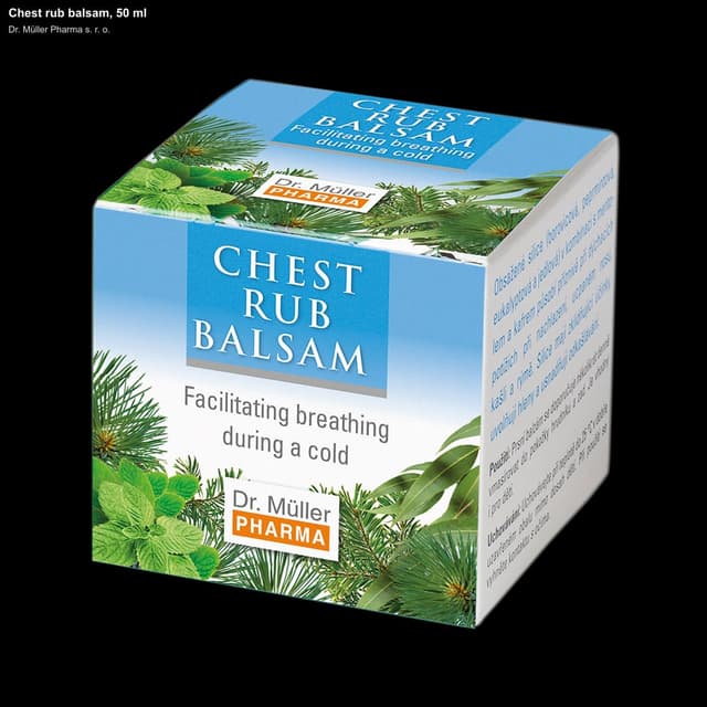 Dr. Müller Pharma s. r. o. sell "Chest rub balsam, 50 ml"