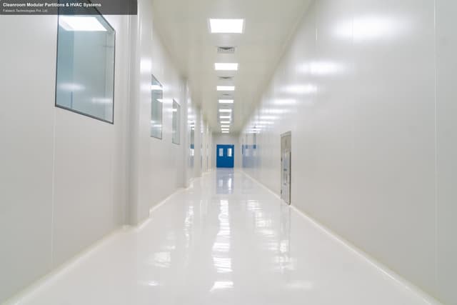 Fabtech Technologies Pvt. Ltd. sell "Cleanroom Modular Partitions & HVAC Systems"