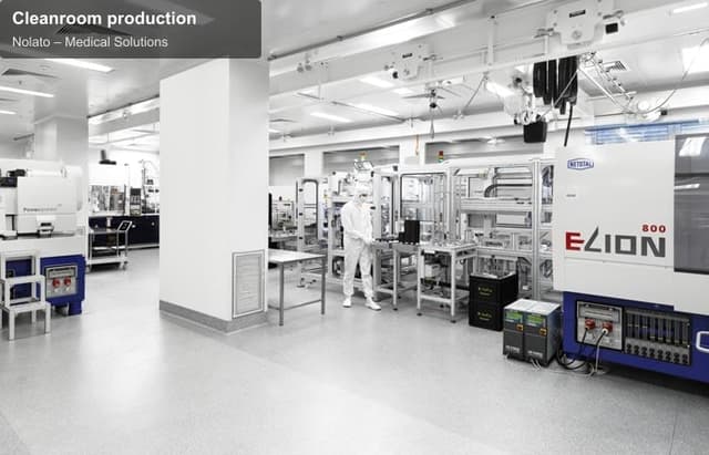 Nolato – Medical Solutions sell "Cleanroom production"