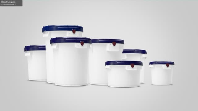 CurTec Nederland B.V sell "Click Pack pails"