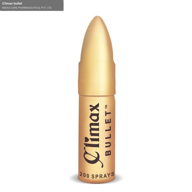 MIDAS CARE PHARMACEUTICAL PVT. LTD. sell "Climax bullet"