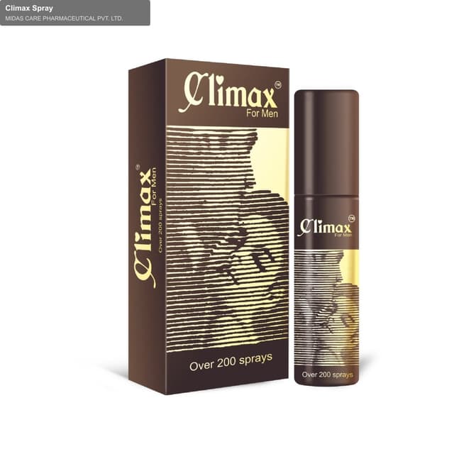 MIDAS CARE PHARMACEUTICAL PVT. LTD. sell "Climax Spray"