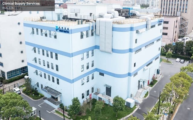 WuXi STA sell "Clinical Supply Services"