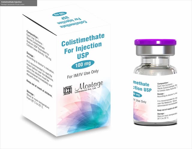 Montage Laboratories Private Limited sell "Colistimethate Injection"