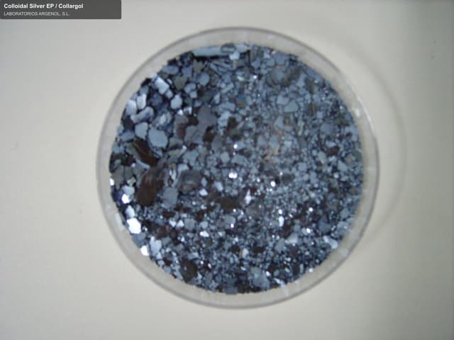LABORATORIOS ARGENOL, S.L. sell "Colloidal Silver EP / Collargol"