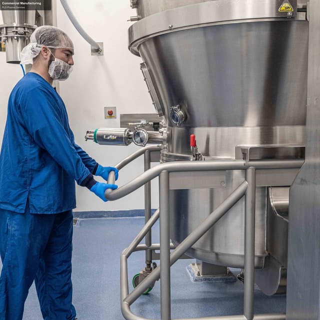 PLD Pharma Services sell "Commercial Manufacturing"