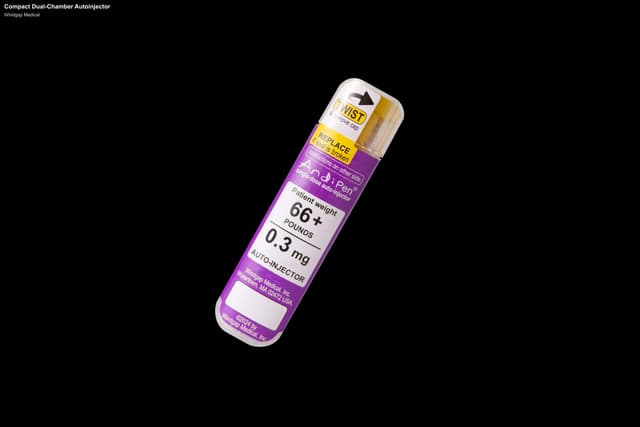 Windgap Medical sell "Compact Dual-Chamber Autoinjector"