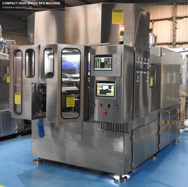 STERIMAX INDIA PVT. LTD. sell "COMPACT HIGH SPEED BFS MACHINE"
