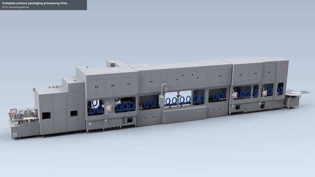 ROTA Verpackungstechnik sell "Complete primary packaging processing lines"