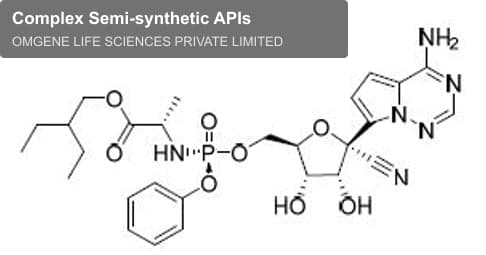 OMGENE LIFE SCIENCES PRIVATE LIMITED sell "Complex Semi-synthetic APIs"