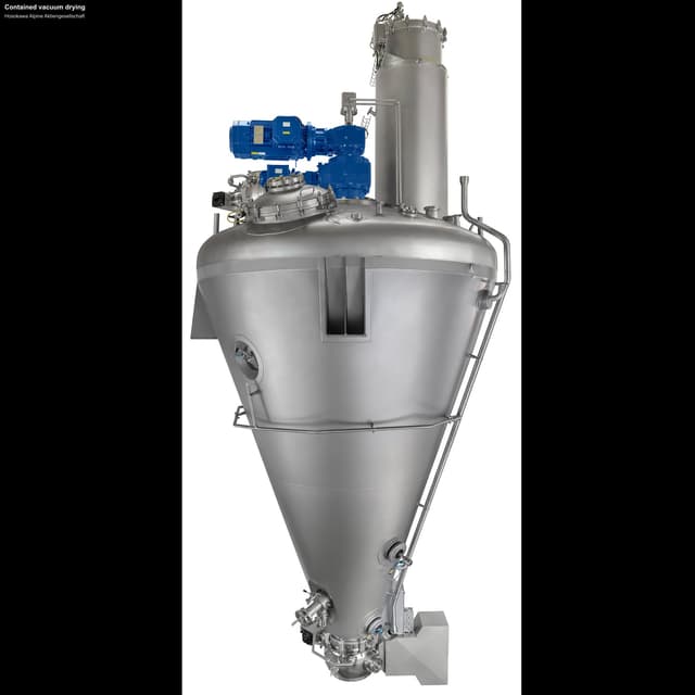 Hosokawa Alpine Aktiengesellschaft sell "Contained vacuum drying"