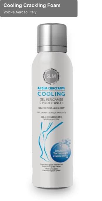 Volcke Aerosol Italy sell "Cooling Crackling Foam"