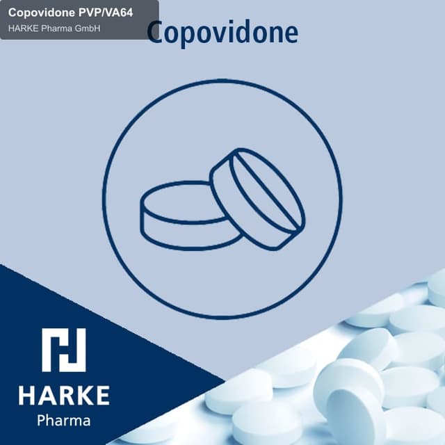 HARKE Pharma GmbH sell "Copovidone PVP/VA64"