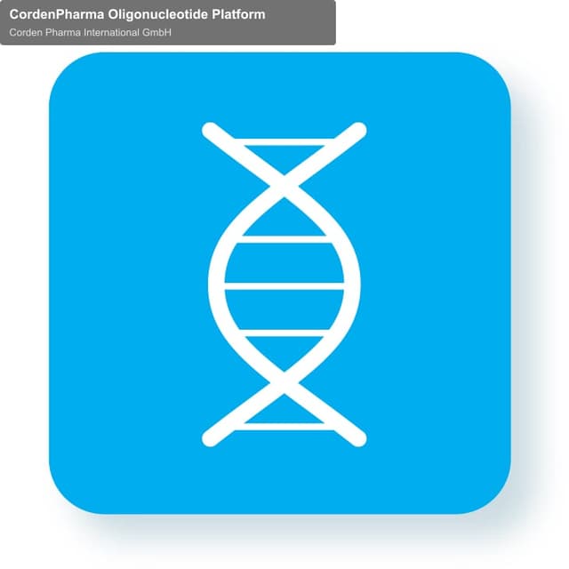 Corden Pharma International GmbH sell "CordenPharma Oligonucleotide Platform"