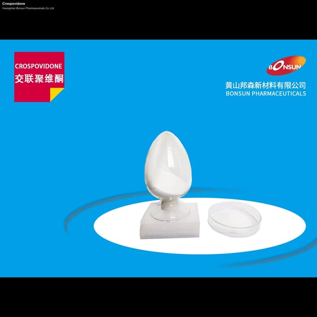 Huangshan Bonsun Pharmaceuticals Co.,Ltd. sell "Crospovidone"