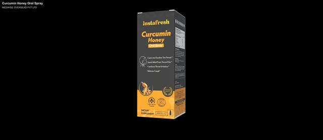 MEDWISE OVERSEAS PVT LTD sell "Curcumin Honey Oral Spray"