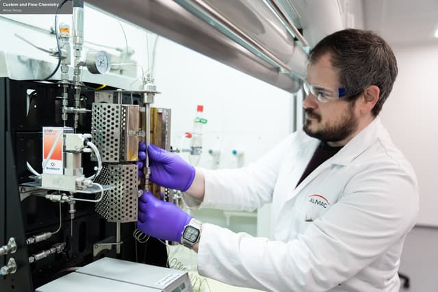 Almac Group sell "Custom and Flow Chemistry"