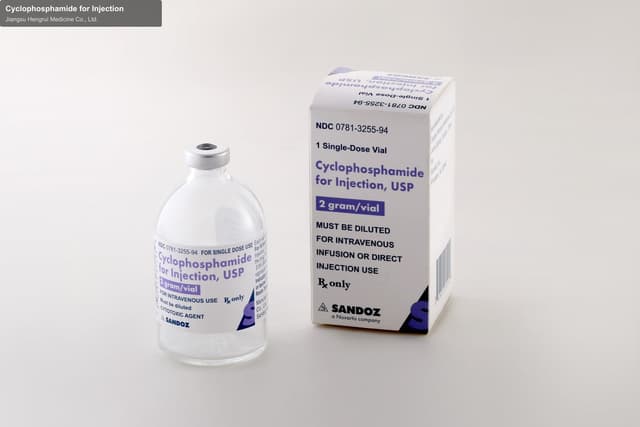 Jiangsu Hengrui Medicine Co., Ltd. sell "Cyclophosphamide for Injection"