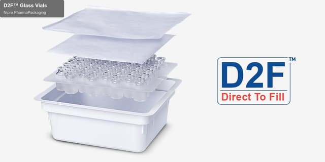 Nipro Pharmapackaging sell "D2F™ Glass Vials"